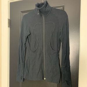 Lulu lemon zip up black